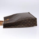 LOUIS VUITTON Monogram Sac Plat Hand Bag M51140 LV Auth 139007-4