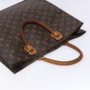 LOUIS VUITTON Monogram Sac Plat Hand Bag M51140 LV Auth 139007-6