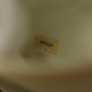 CHANEL Matelasse Chain Shoulder Bag Lamb Skin White Gold CC Auth 139015-21