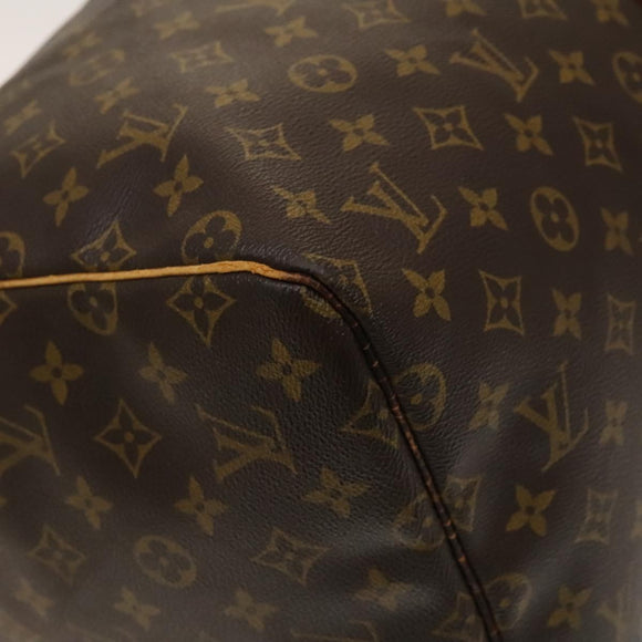 LOUIS VUITTON Monogram Keepall 55 Boston Bag M41424 LV Auth 139020