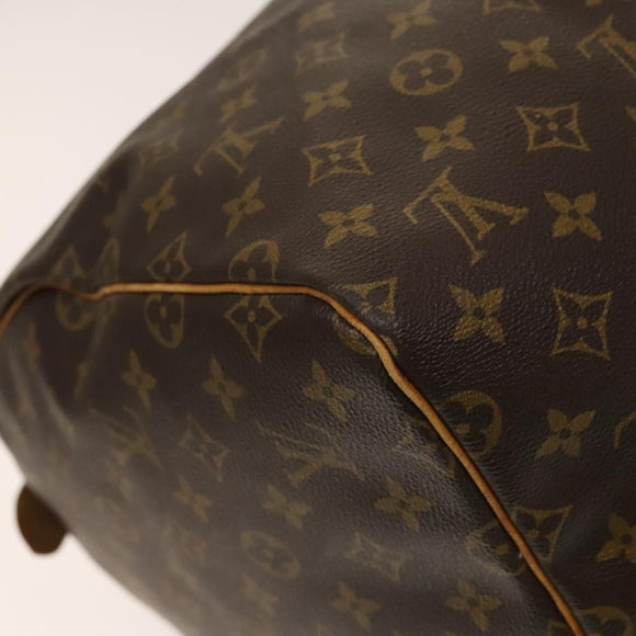 LOUIS VUITTON Monogram Keepall 55 Boston Bag M41424 LV Auth 139020