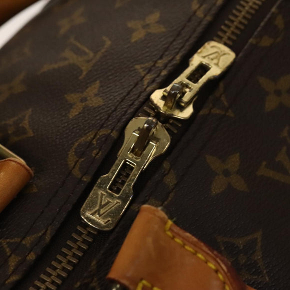 LOUIS VUITTON Monogram Keepall 55 Boston Bag M41424 LV Auth 139020