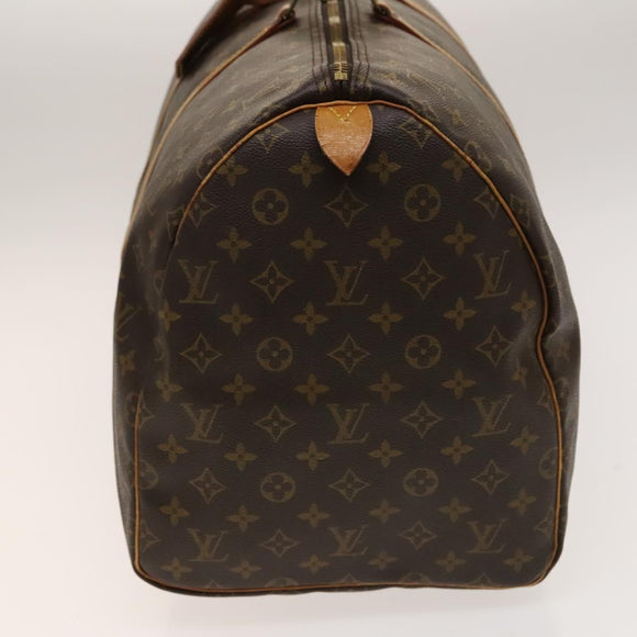 LOUIS VUITTON Monogram Keepall 55 Boston Bag M41424 LV Auth 139020