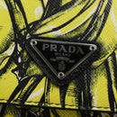 PRADA Smartphone Case Pouch Safiano Yellow 2ZH068 Auth 139022M-15