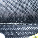 PRADA Smartphone Case Pouch Safiano Yellow 2ZH068 Auth 139022M-16