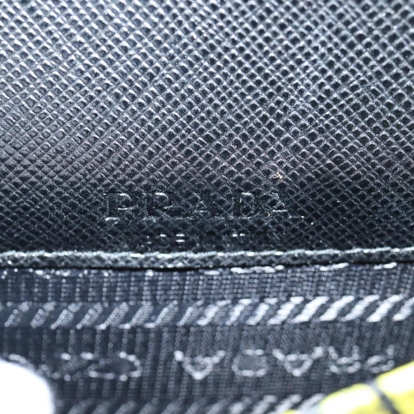 PRADA Smartphone Case Pouch Safiano Yellow 2ZH068 Auth 139022M