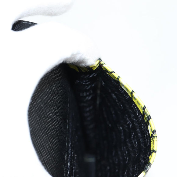 PRADA Smartphone Case Pouch Safiano Yellow 2ZH068 Auth 139022M