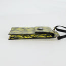 PRADA Smartphone Case Pouch Safiano Yellow 2ZH068 Auth 139022M-5