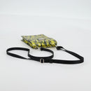 PRADA Smartphone Case Pouch Safiano Yellow 2ZH068 Auth 139022M-7