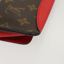 LOUIS VUITTON Monogram Etui Lunette Woody Glasses Case GI0372 LV Auth 139031-10