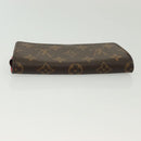 LOUIS VUITTON Monogram Etui Lunette Woody Glasses Case GI0372 LV Auth 139031-6