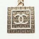 CHANEL Key Holder metal Gold CC Auth 139035M-3