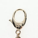 CHANEL Key Holder metal Gold CC Auth 139035M-5