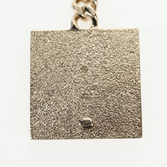 CHANEL Key Holder metal Gold CC Auth 139035M