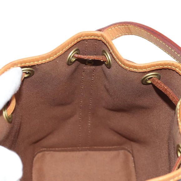 LOUIS VUITTON Monogram Mini Noe Hand Bag M42227 LV Auth 139038V