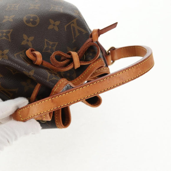 LOUIS VUITTON Monogram Mini Noe Hand Bag M42227 LV Auth 139038V