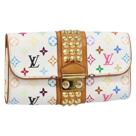 LOUIS VUITTON Monogram Multicolor Pochette Courtney Bag M45639 LV Auth 139039V