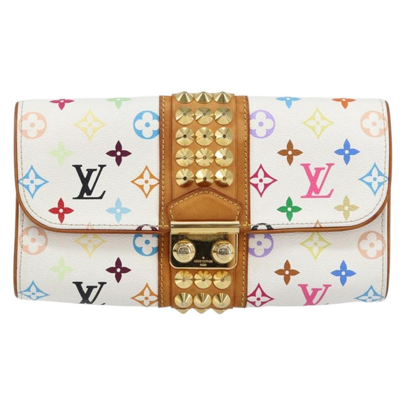 LOUIS VUITTON Monogram Multicolor Pochette Courtney Bag M45639 LV Auth 139039A