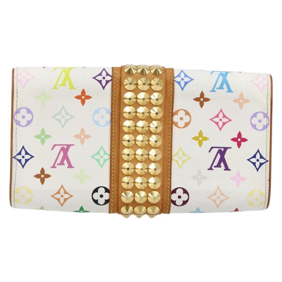 LOUIS VUITTON Monogram Multicolor Pochette Courtney Bag M45639 LV Auth 139039V