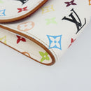 LOUIS VUITTON Monogram Multicolor Pochette Courtney Bag M45639 LV Auth 139039V-14
