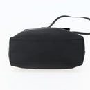 PRADA Hand Bag Nylon 2way Black Silver Auth 139041V-5