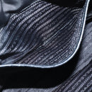 PRADA Hand Bag Nylon 2way Black Silver Auth 139041V-25