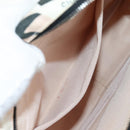 CHANEL Chain Cruise line Shoulder Bag Canvas Pink Silver CC Auth 139043V-25