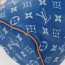 LOUIS VUITTON Monogram Speedy P9 Bandouliere 25 Bag Blue M24424 LV Auth 139046SM-15