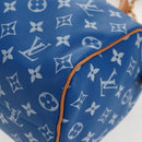 LOUIS VUITTON Monogram Speedy P9 Bandouliere 25 Bag Blue M24424 LV Auth 139046SM-16