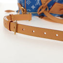 LOUIS VUITTON Monogram Speedy P9 Bandouliere 25 Bag Blue M24424 LV Auth 139046SM-19