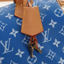 LOUIS VUITTON Monogram Speedy P9 Bandouliere 25 Bag Blue M24424 LV Auth 139046SM-9