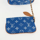 LOUIS VUITTON Monogram Speedy P9 Bandouliere 25 Bag Blue M24424 LV Auth 139046SM-24