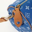 LOUIS VUITTON Monogram Speedy P9 Bandouliere 25 Bag Blue M24424 LV Auth 139046SM-28