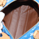 LOUIS VUITTON Monogram Speedy P9 Bandouliere 25 Bag Blue M24424 LV Auth 139046SM-10