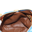 LOUIS VUITTON Monogram Speedy P9 Bandouliere 25 Bag Blue M24424 LV Auth 139046SM-30
