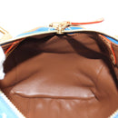 LOUIS VUITTON Monogram Speedy P9 Bandouliere 25 Bag Blue M24424 LV Auth 139046SM-31