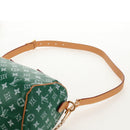 LOUIS VUITTON Monogram Speedy P9 Bandouliere 25 Bag Green M24423 LV Auth 139047SM-15
