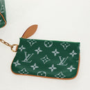 LOUIS VUITTON Monogram Speedy P9 Bandouliere 25 Bag Green M24423 LV Auth 139047SM-21