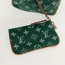 LOUIS VUITTON Monogram Speedy P9 Bandouliere 25 Bag Green M24423 LV Auth 139047SM-22