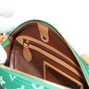 LOUIS VUITTON Monogram Speedy P9 Bandouliere 25 Bag Green M24423 LV Auth 139047SM-32