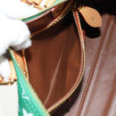 LOUIS VUITTON Monogram Speedy P9 Bandouliere 25 Bag Green M24423 LV Auth 139047SM-33
