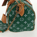 LOUIS VUITTON Monogram Speedy P9 Bandouliere 25 Bag Green M24423 LV Auth 139047SM-3