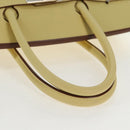 HERMES Birkin 35 Hand Bag Leather Yellow Silver Auth 139051M-15