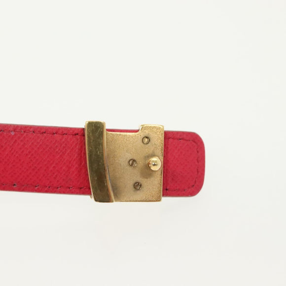 LOUIS VUITTON Multicolor Ceinture LV Printed Initials Belt 38.2"" LV Auth 139055