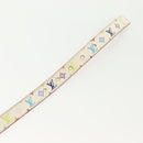 LOUIS VUITTON Multicolor Ceinture LV Printed Initials Belt 38.2"" LV Auth 139055-7