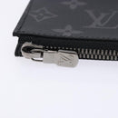 LOUIS VUITTON Monogram Eclipse Porte monnaie Jour Coin Purse M63536 Auth 139056-8