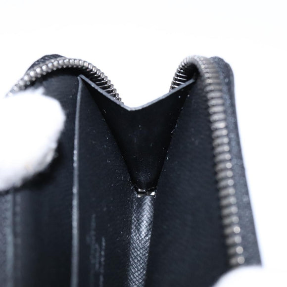 LOUIS VUITTON Monogram Eclipse Porte monnaie Jour Coin Purse M63536 Auth 139056