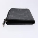 LOUIS VUITTON Monogram Eclipse Porte monnaie Jour Coin Purse M63536 Auth 139056-4