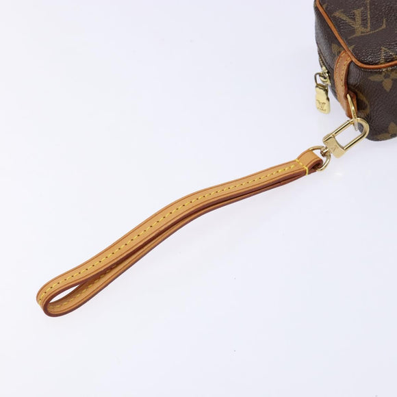 LOUIS VUITTON Monogram Trousse Wapity Pouch M58030 LV Auth 139058