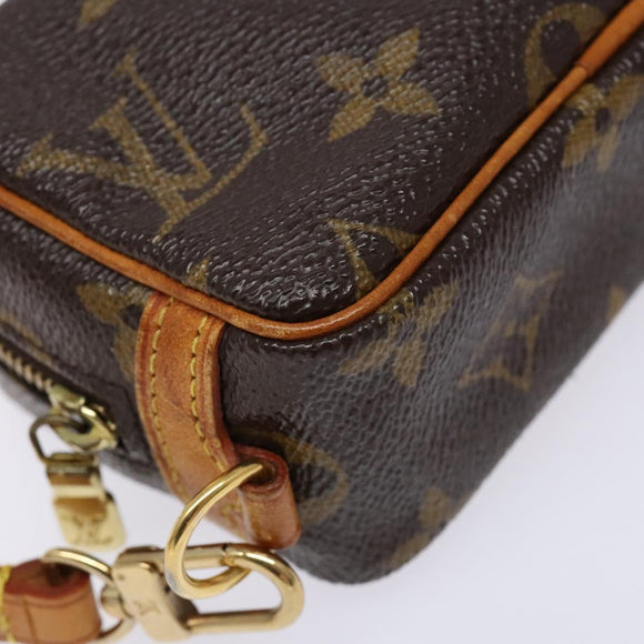 LOUIS VUITTON Monogram Trousse Wapity Pouch M58030 LV Auth 139058